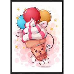 Tableau nourriture glace – 23x32