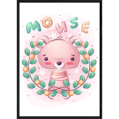Tableau animal souris – 23x32