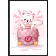 Tableau animal chat – 23x32