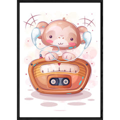 Tableau animal singe – 23x32